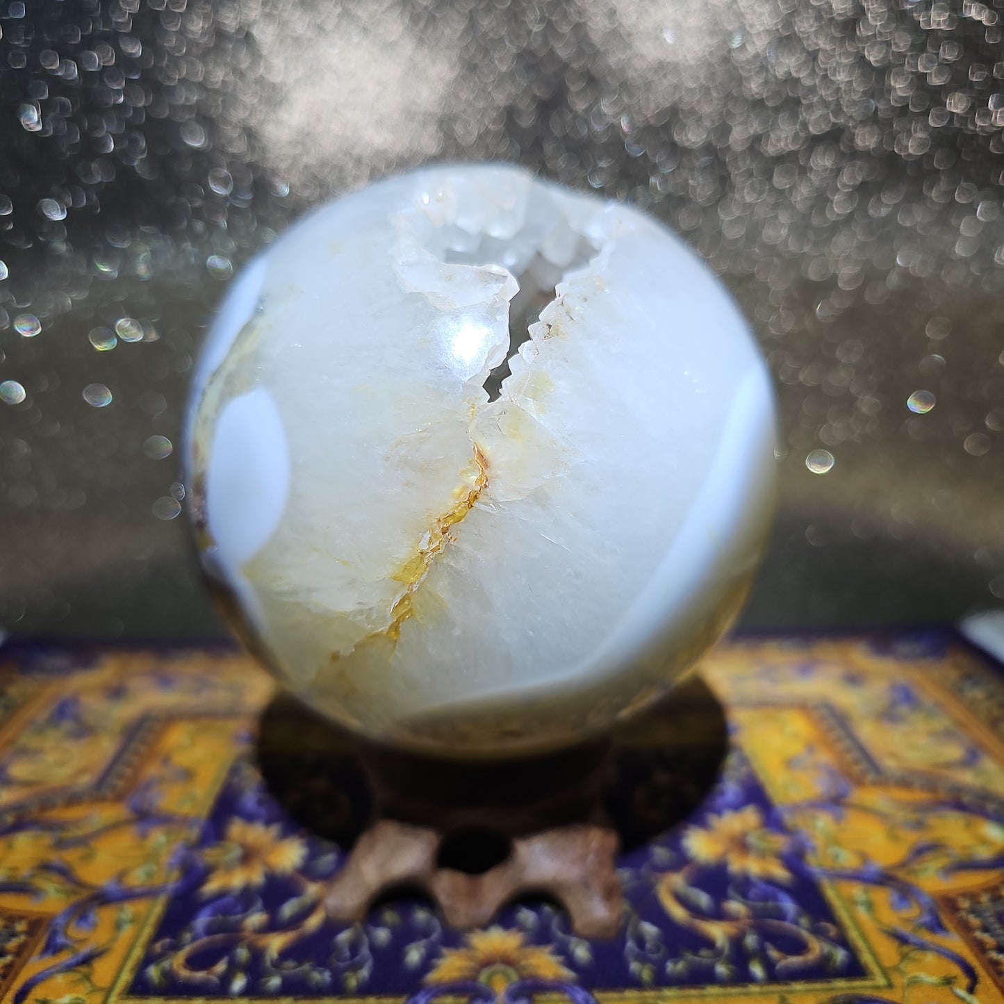 Orca Agate Sphere