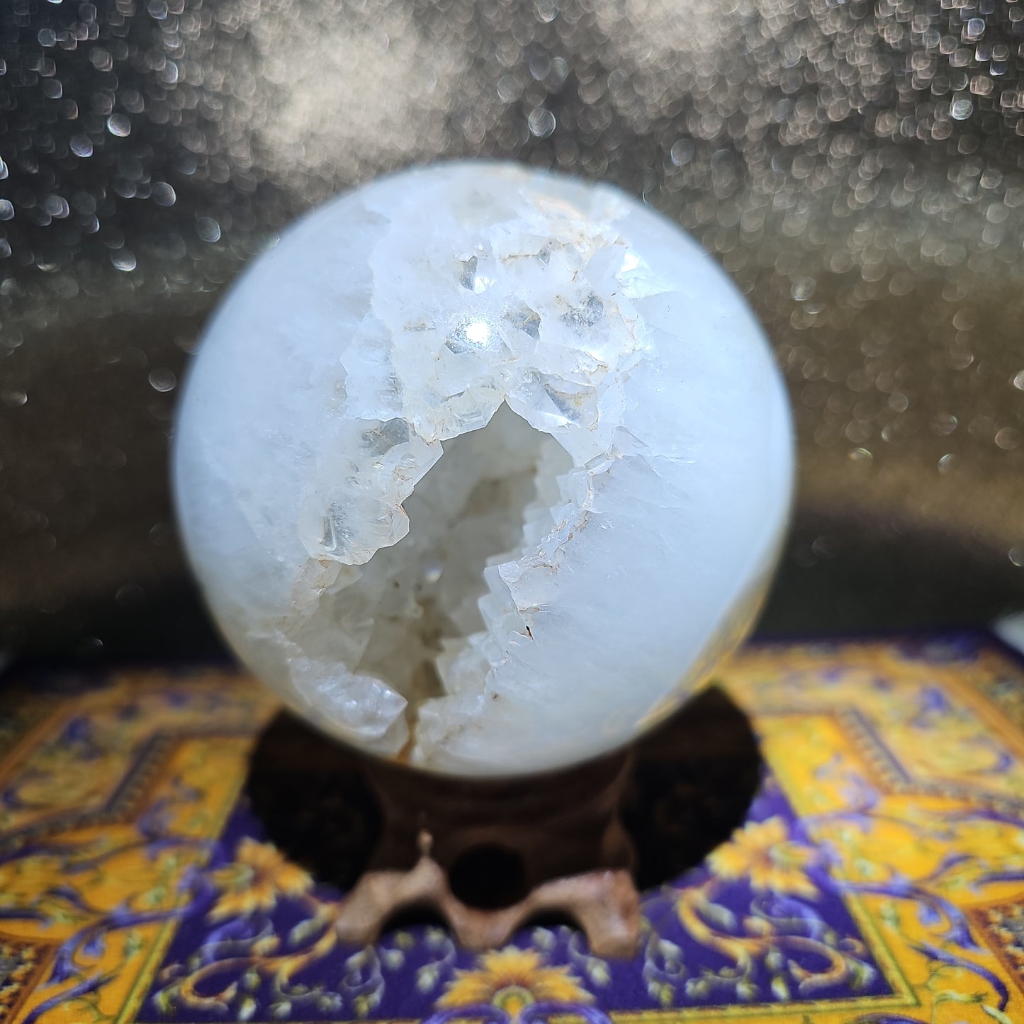 Orca Agate Sphere