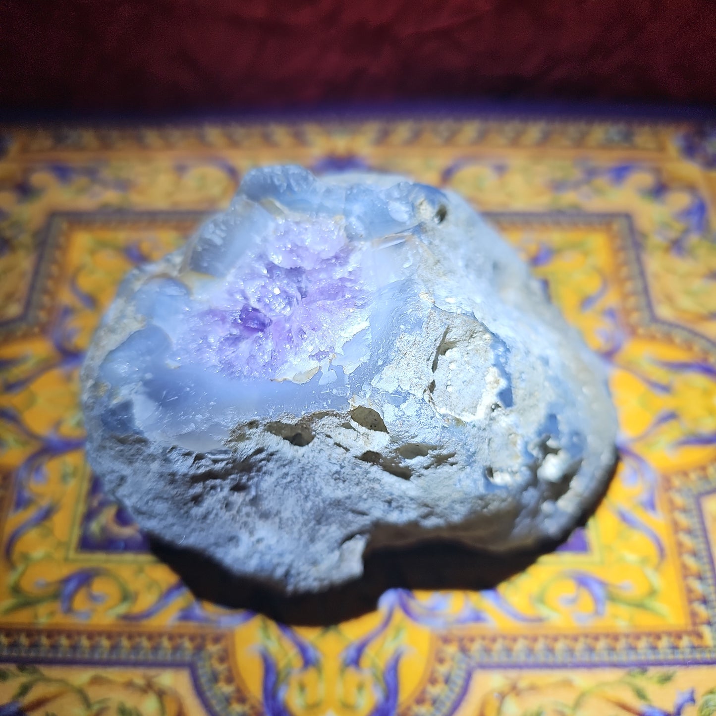 Amethyst Agate Geode