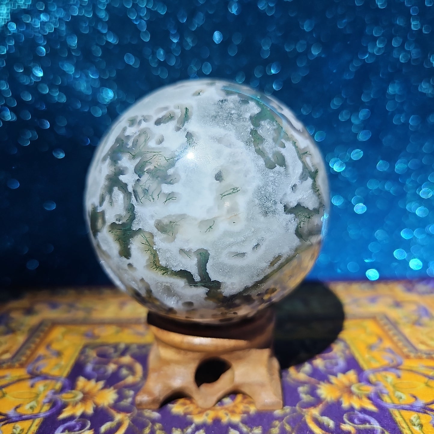 Moss Agate Sphere