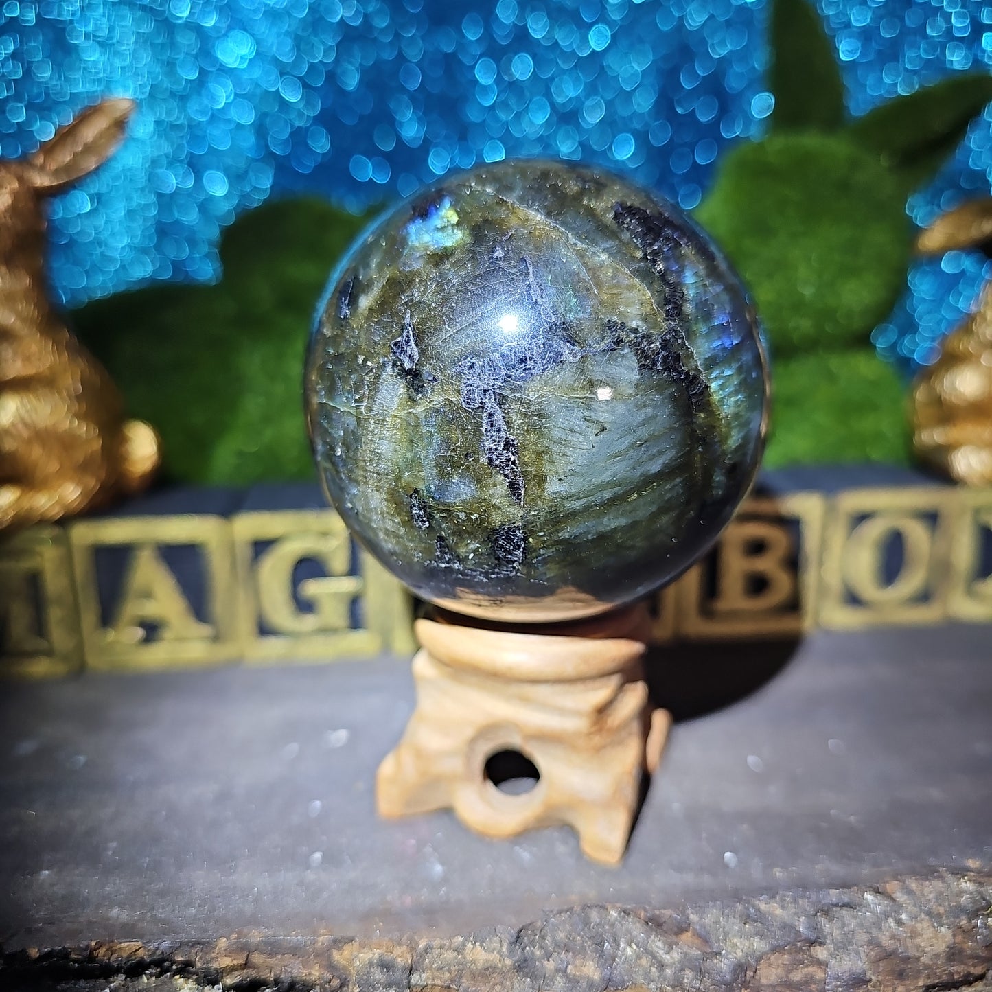Labradorite Sphere