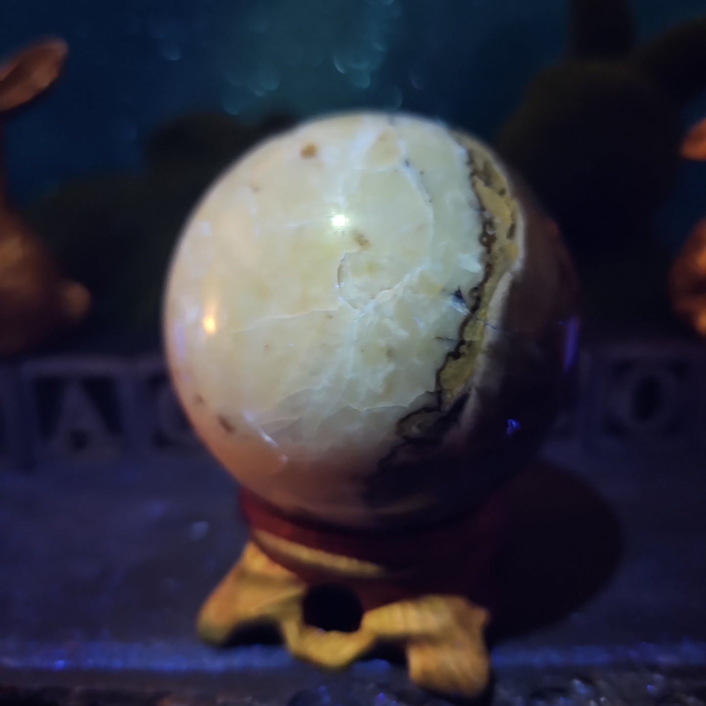 Volcanic Agate Sphere
