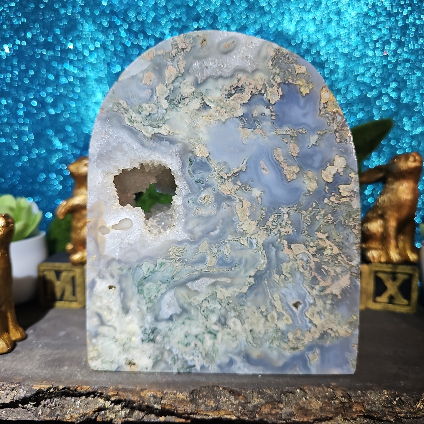 Moss Agate Freeform
