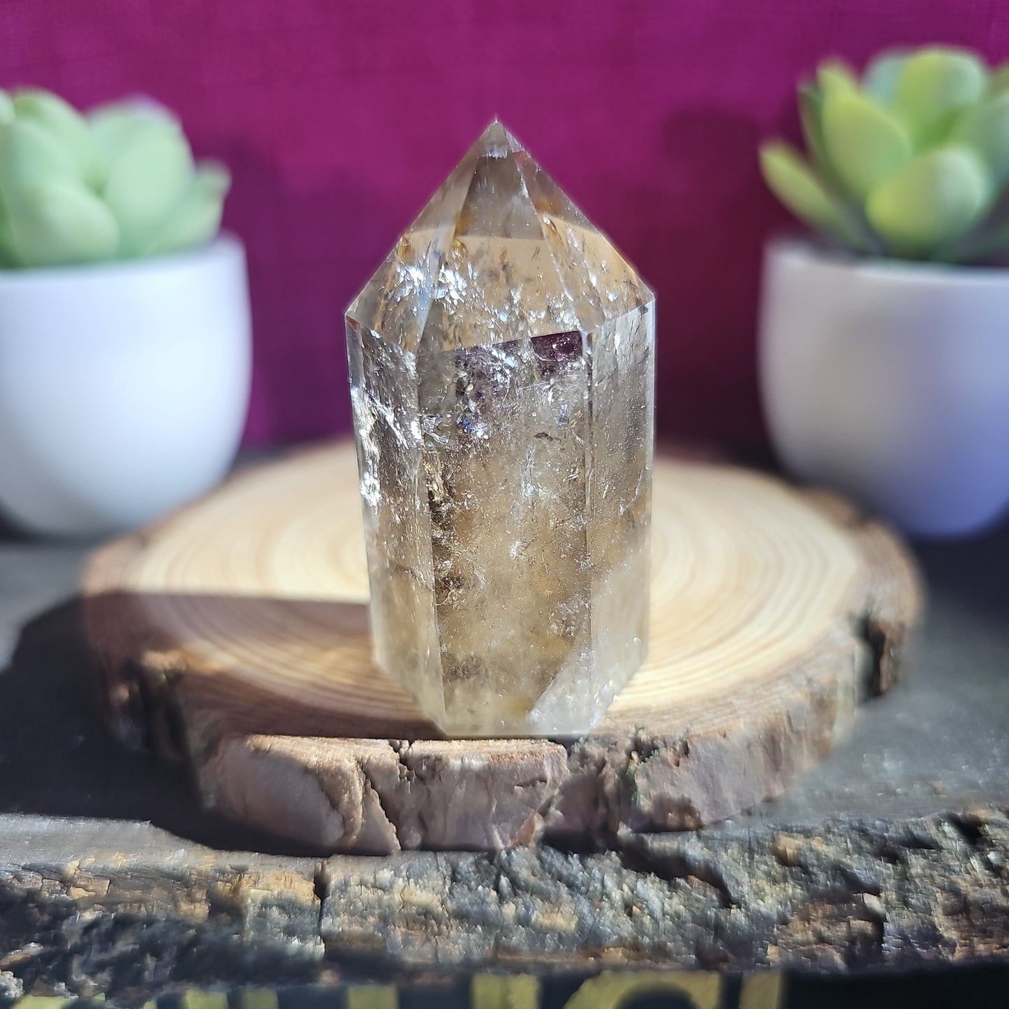 Smoky Quartz Tower