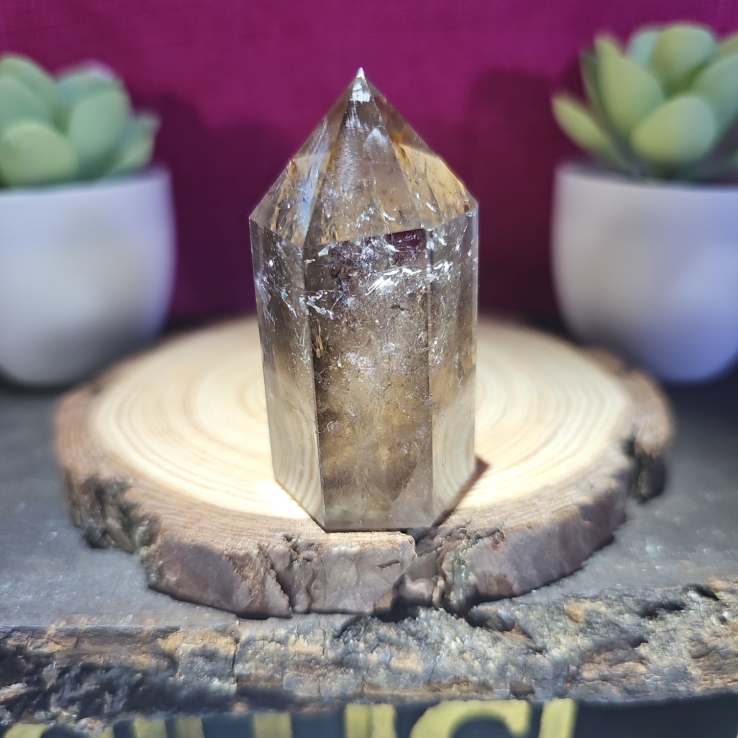 Smoky Quartz Tower