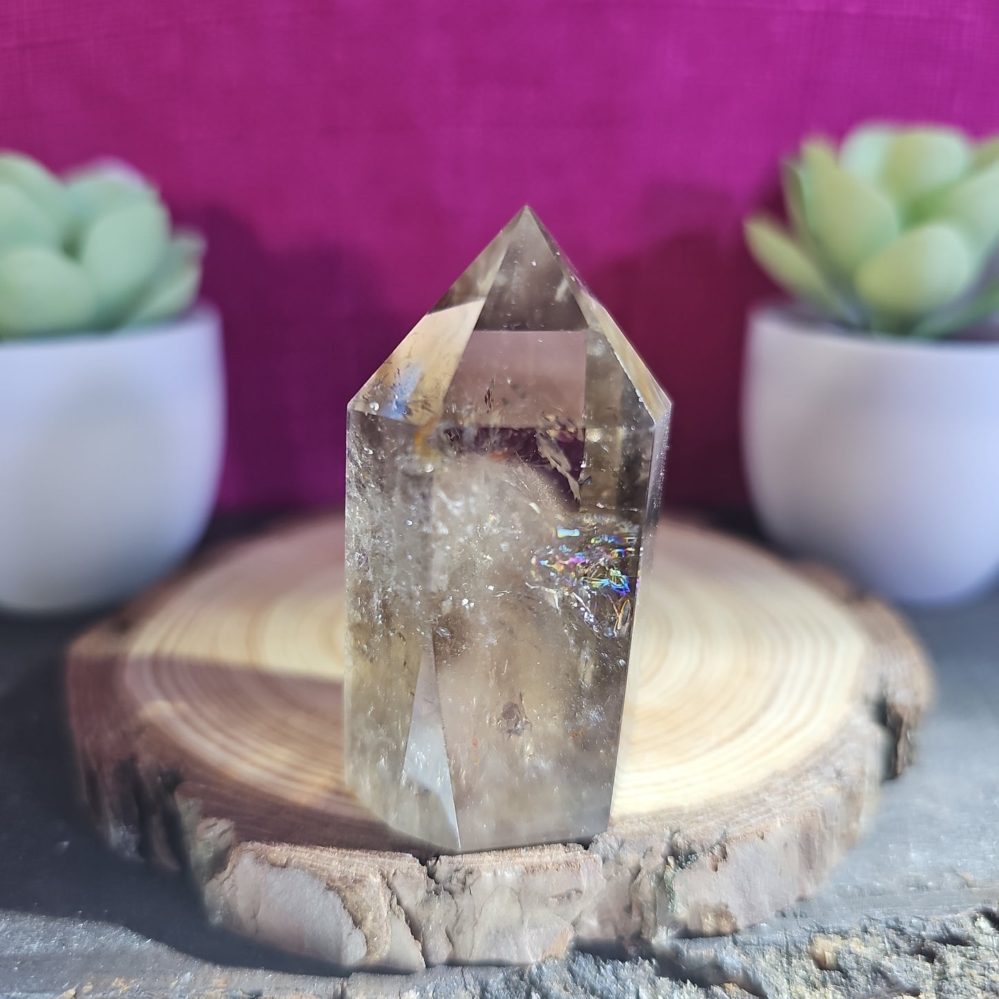 Smoky Quartz Tower