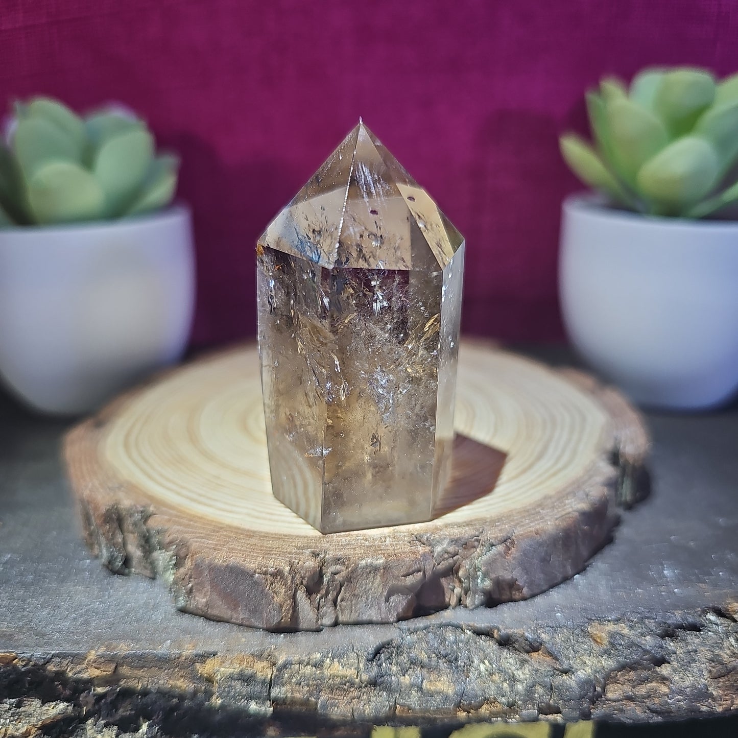 Smoky Quartz Tower