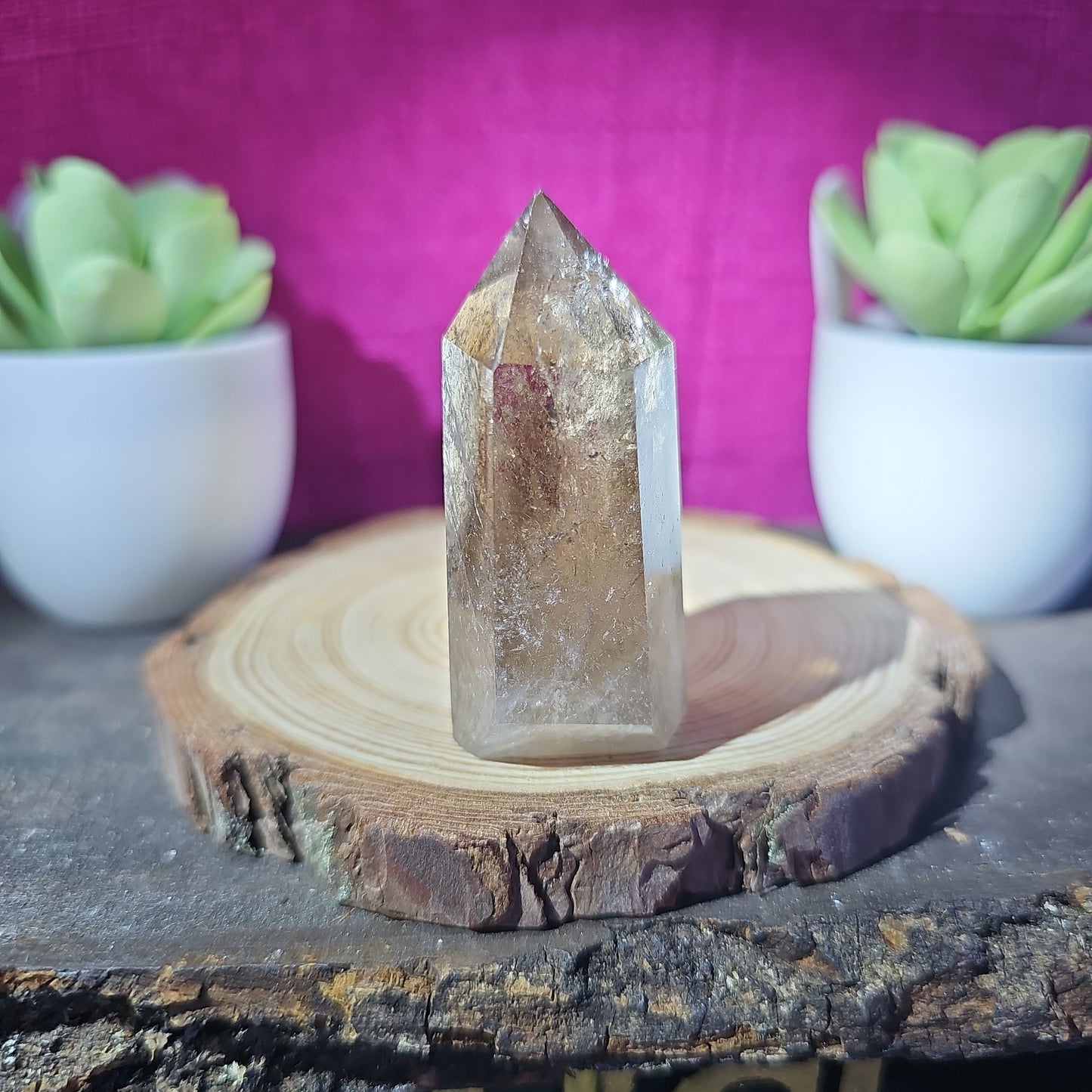 Smoky Quartz Tower