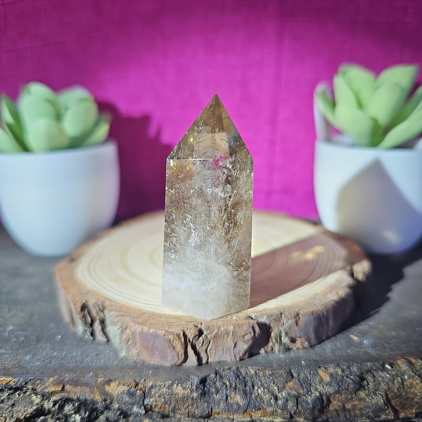 Smoky Quartz Tower
