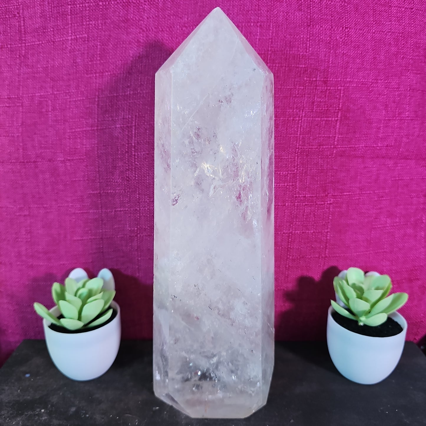 Clear Quartz Tower