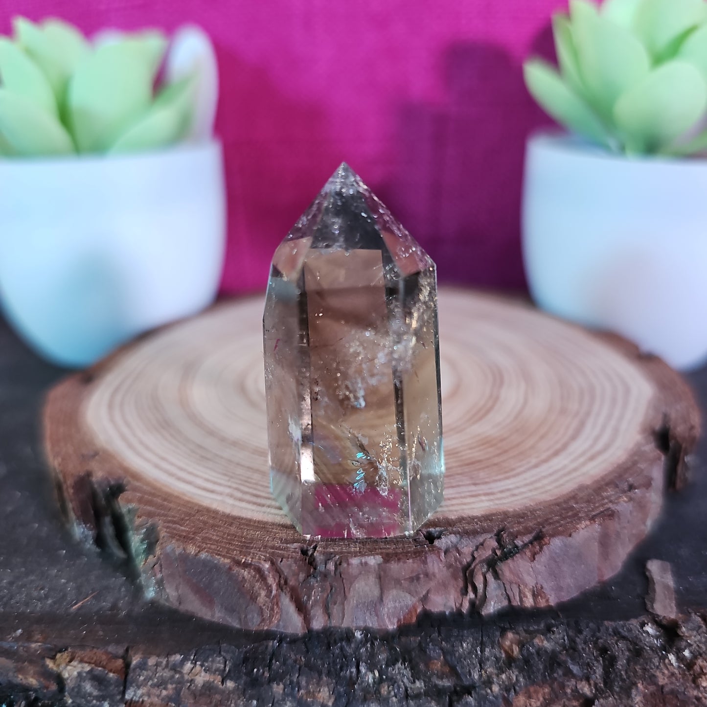 Smoky Quartz Tower