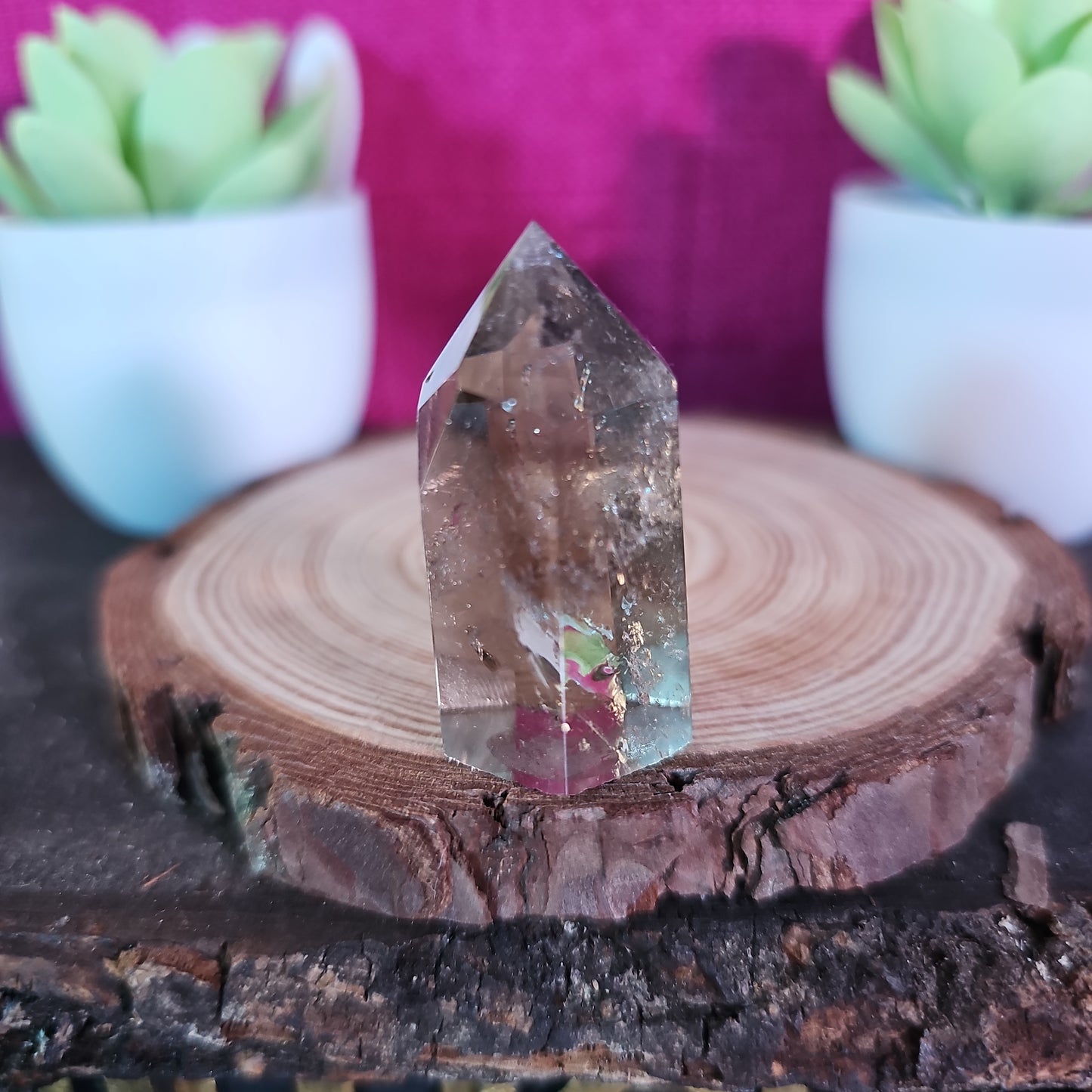 Smoky Quartz Tower