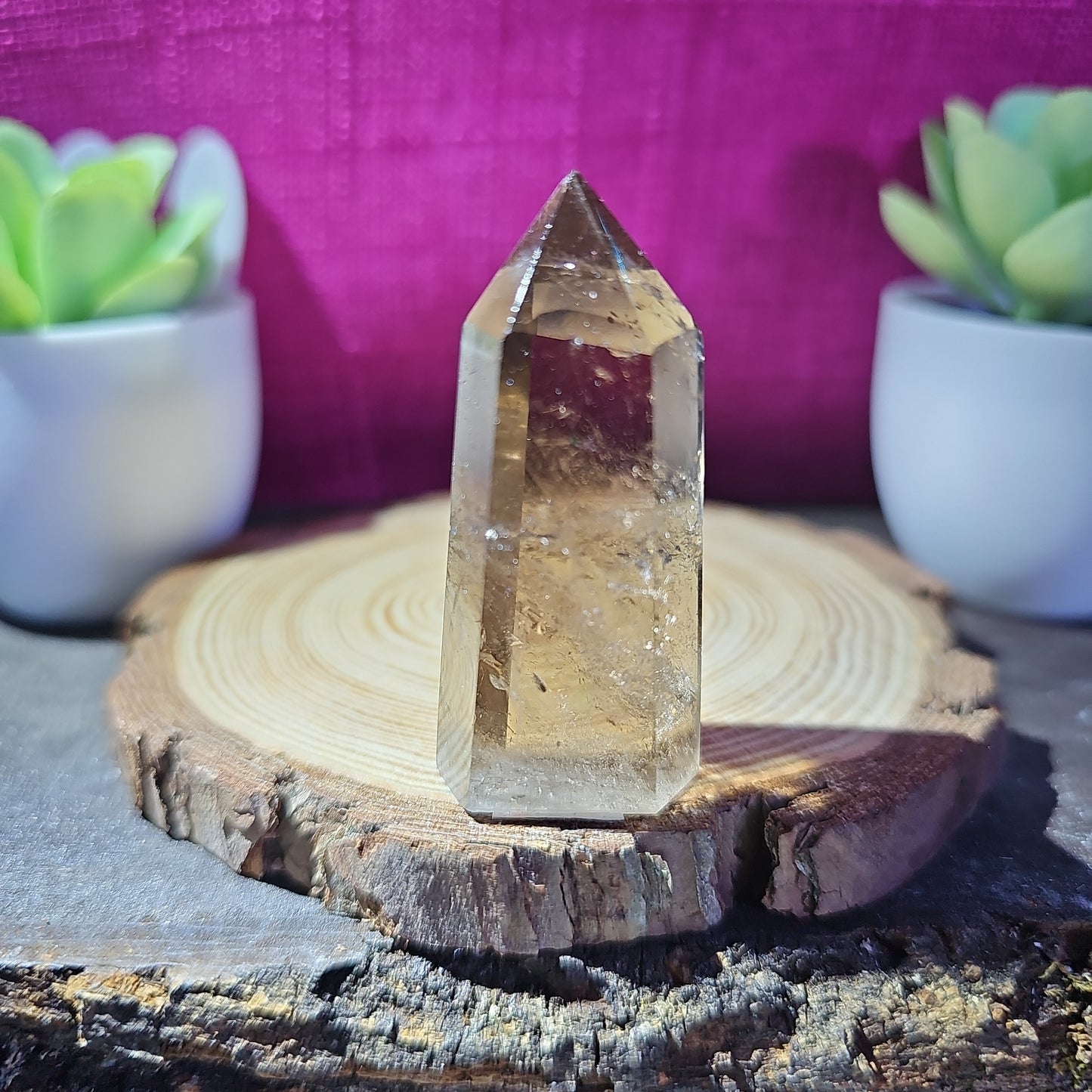 Smoky Quartz Tower