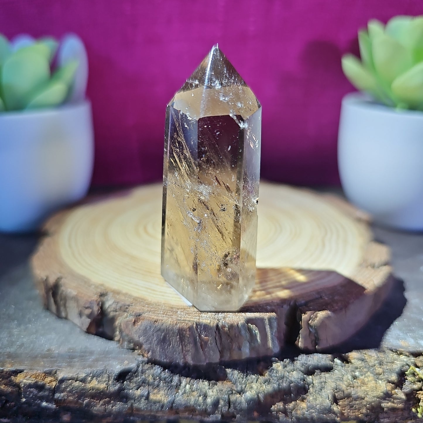 Smoky Quartz Tower
