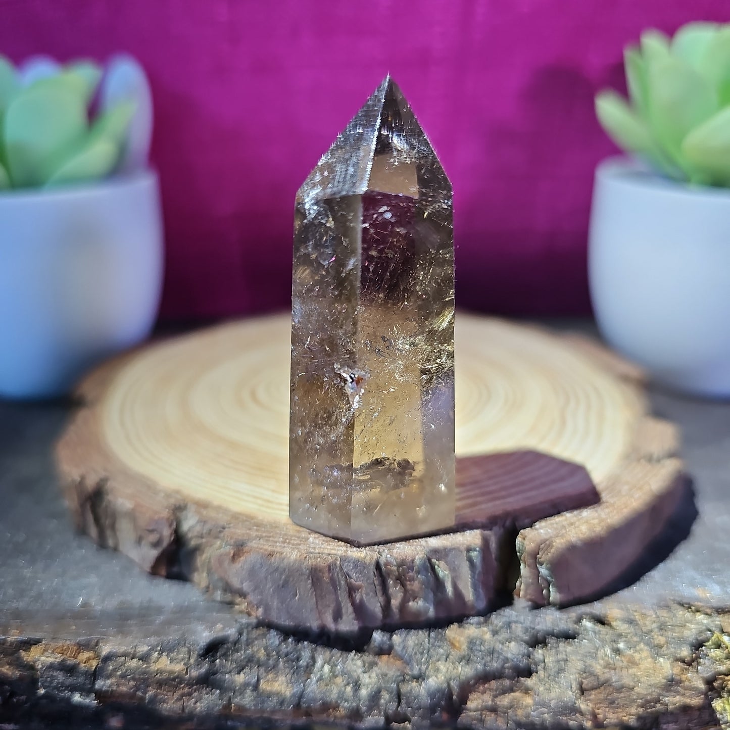 Smoky Quartz Tower