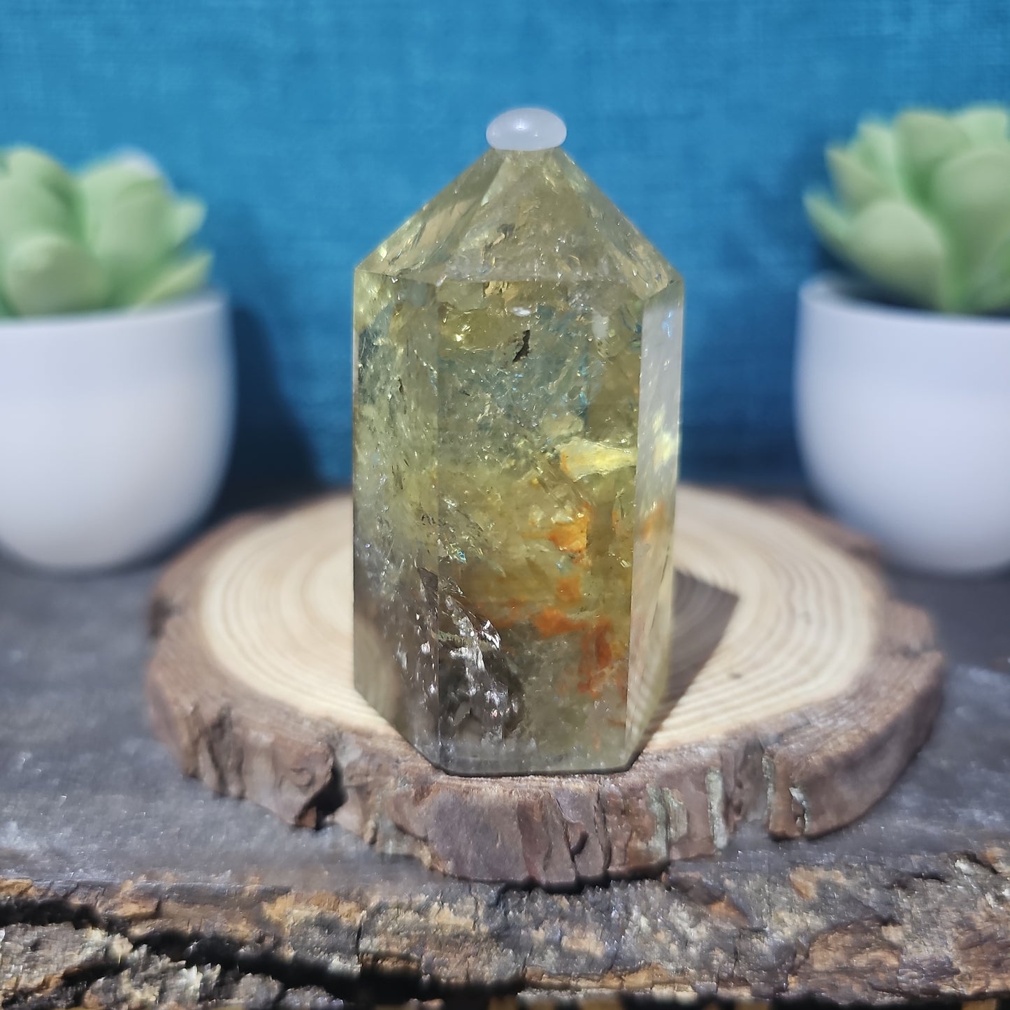 Smoky Citrine Tower