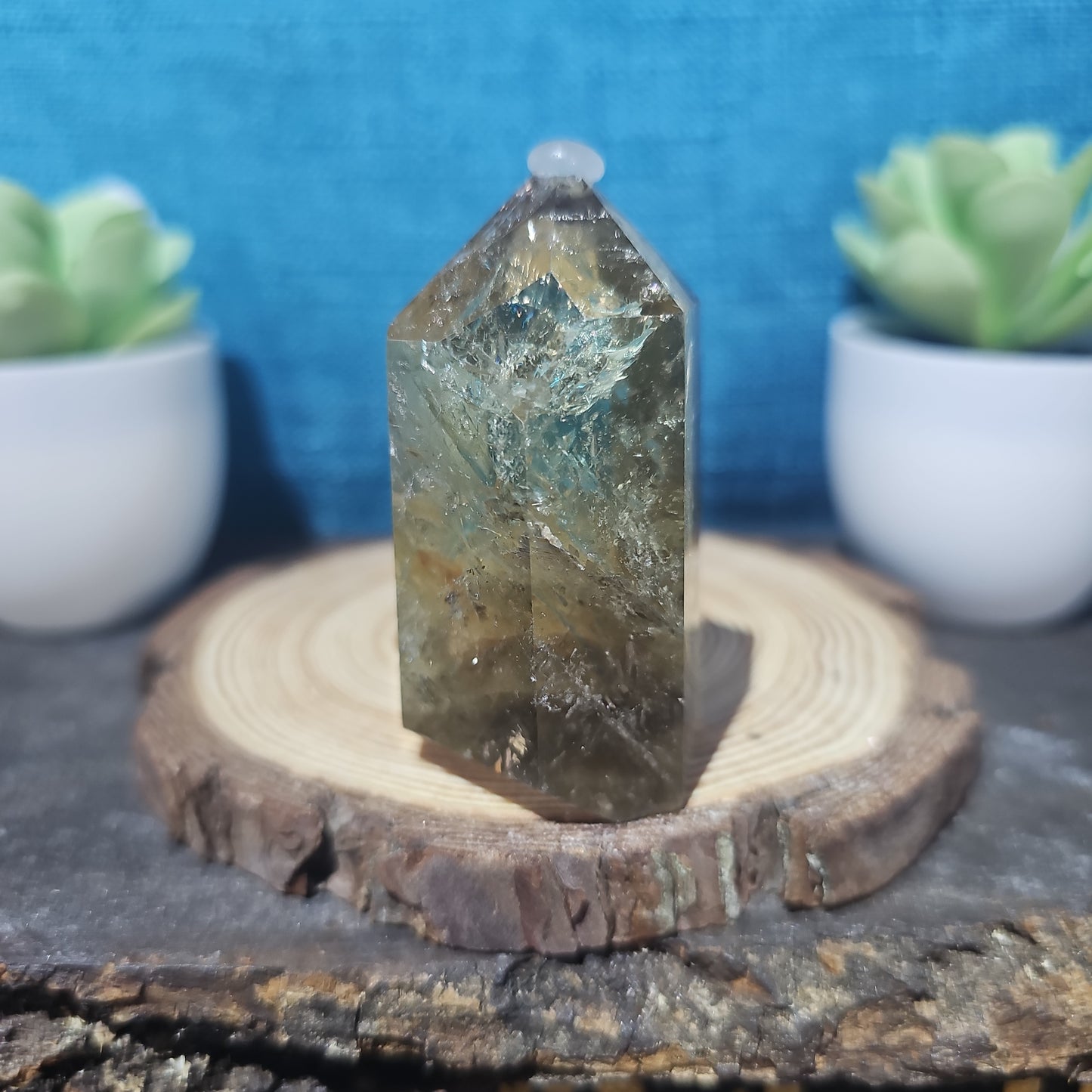 Smoky Citrine Tower