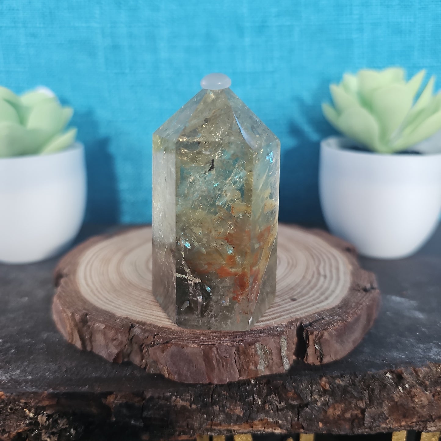 Smoky Citrine Tower