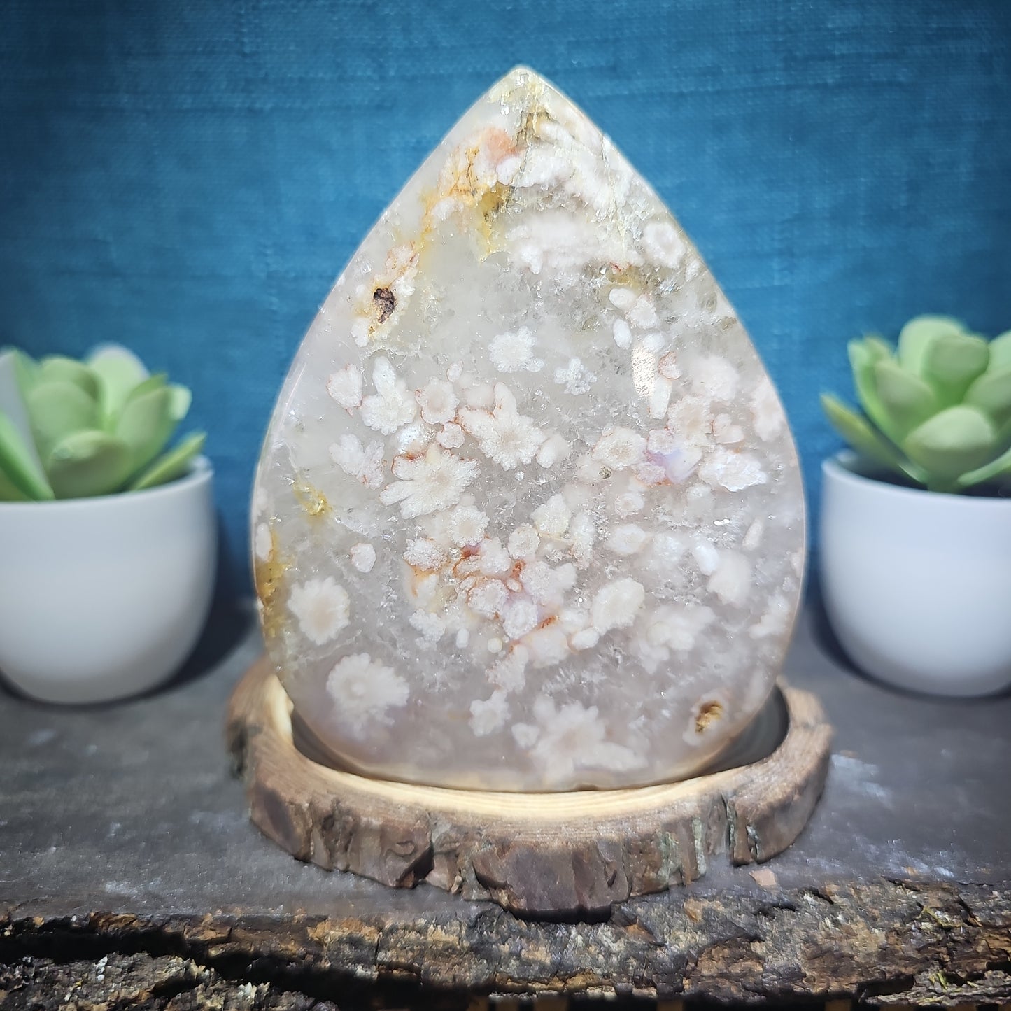 Flower Agate Freeform