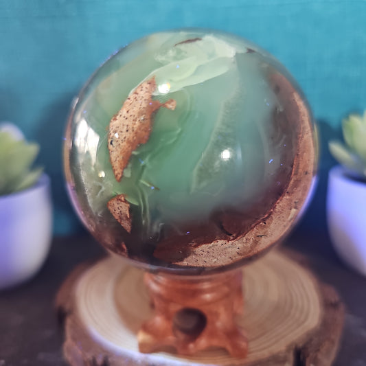 Football Agate Sphere