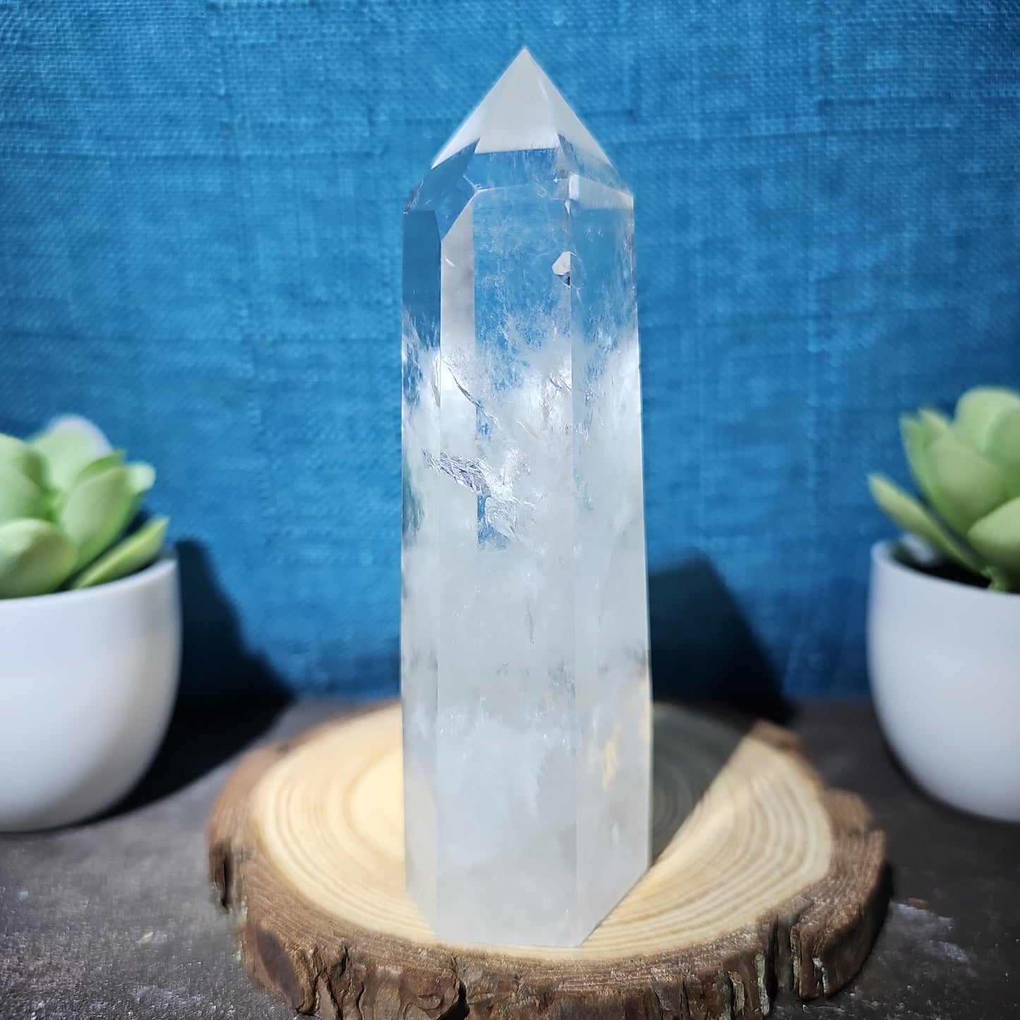 Clear Quartz Tower
