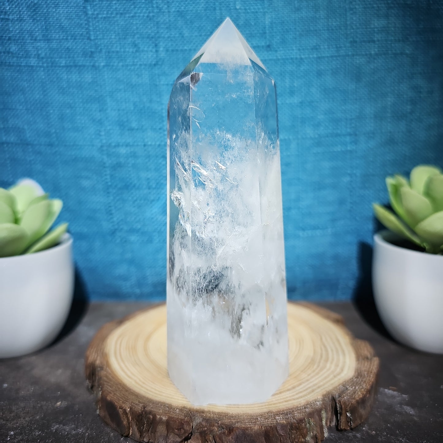 Clear Quartz Tower