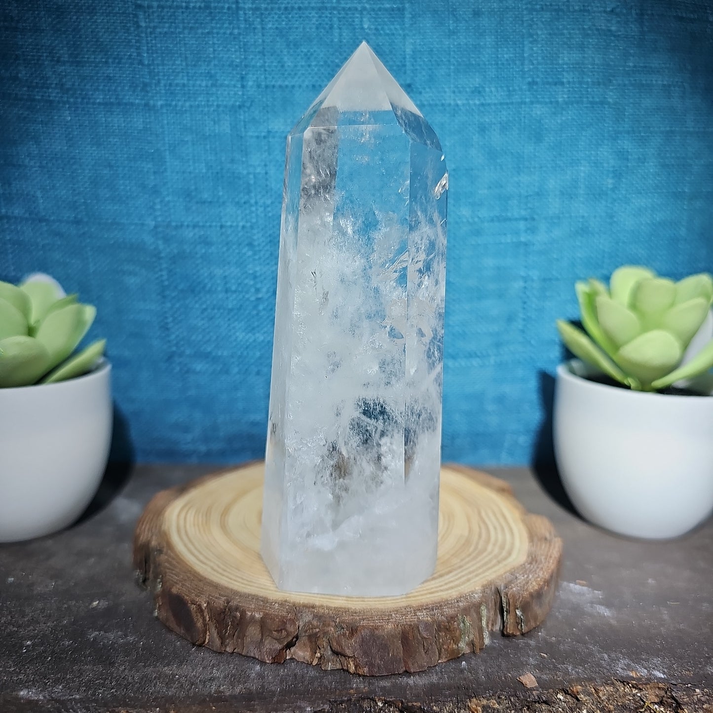 Clear Quartz Tower
