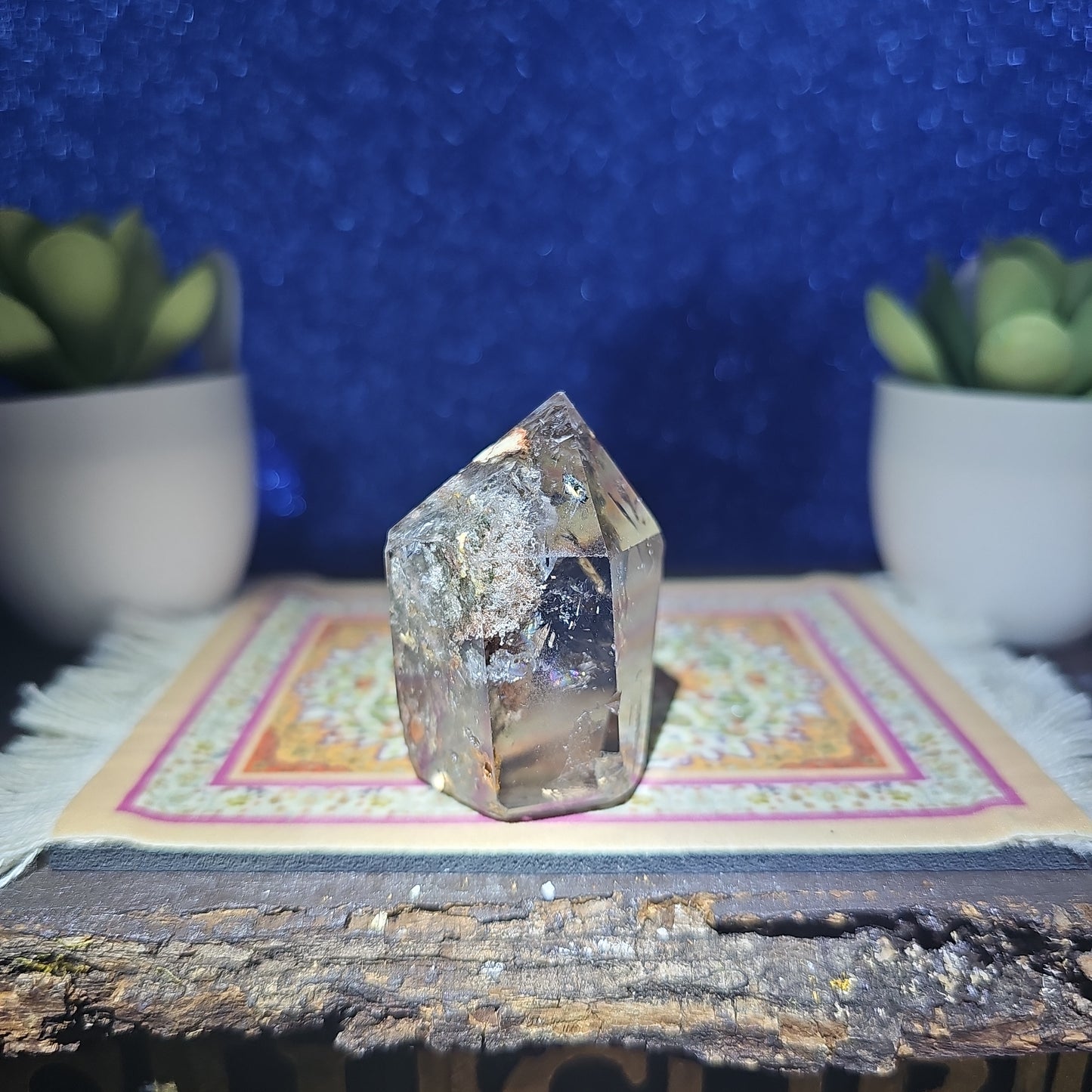 Garden Quartz Cupcake Tower