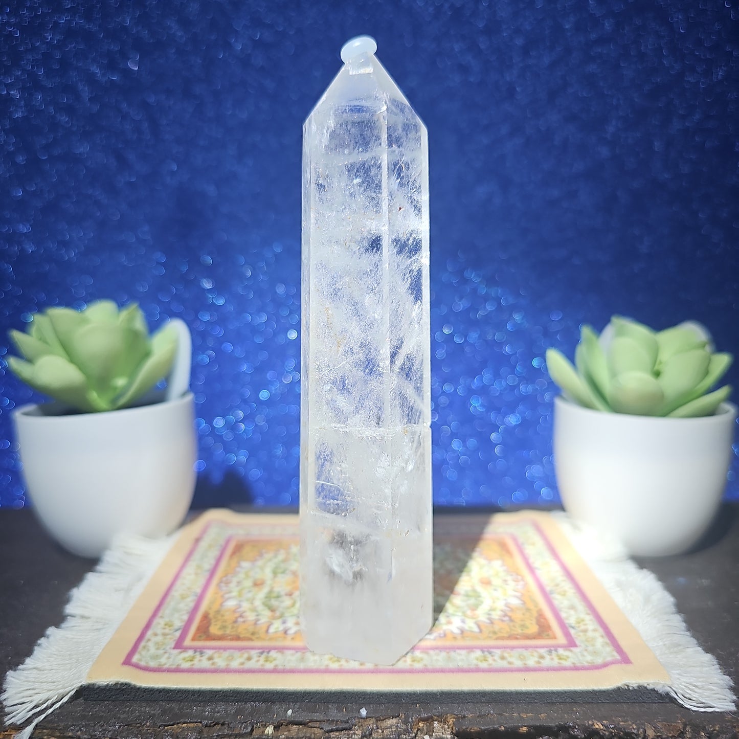 Clear Quartz Tower