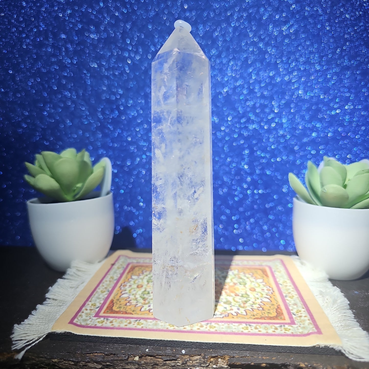 Clear Quartz Tower