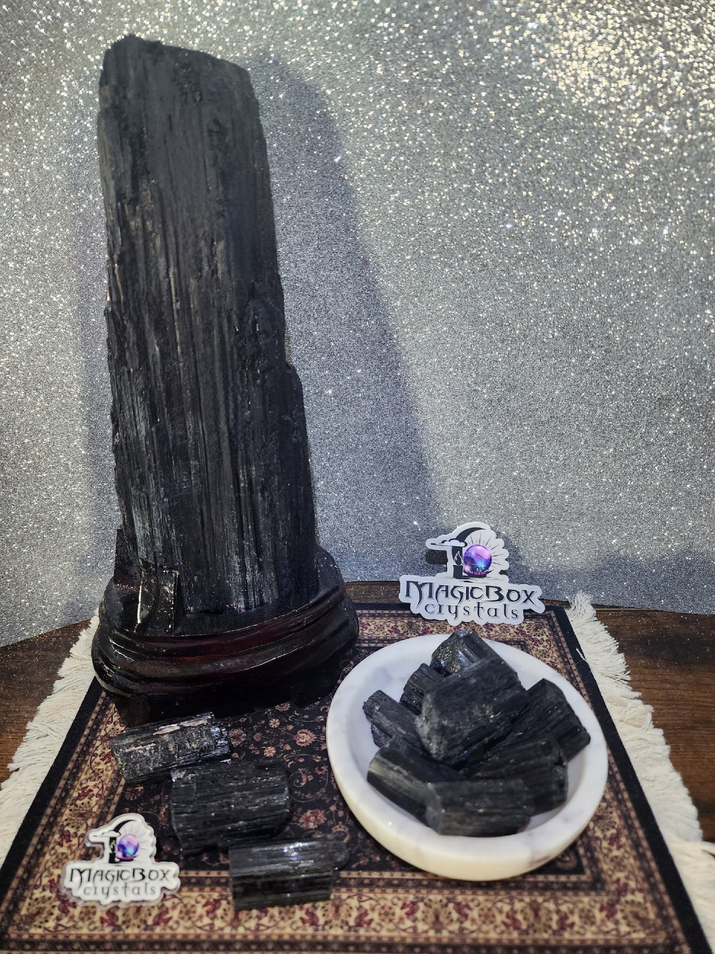 Raw Black Tourmaline Piece