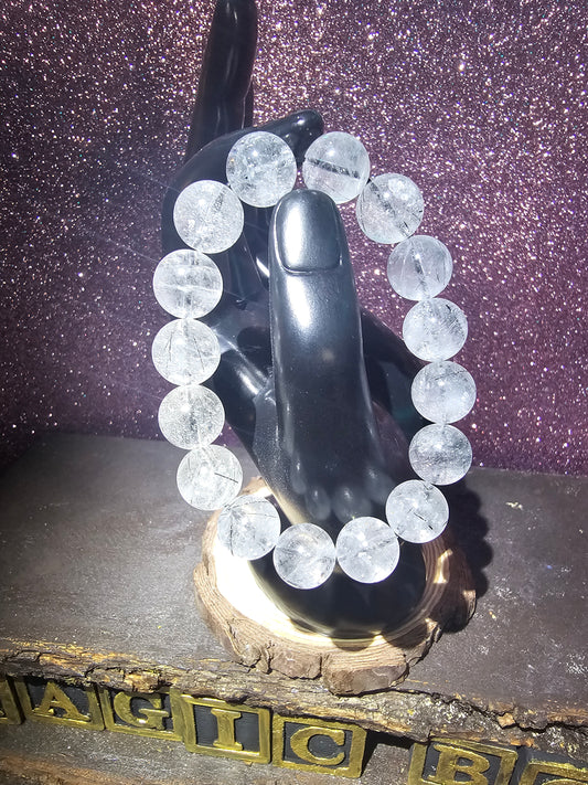 Black Rutile Quartz Bracelet