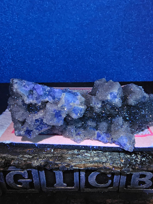 Sugar Druzy Xianghualing Fluorite