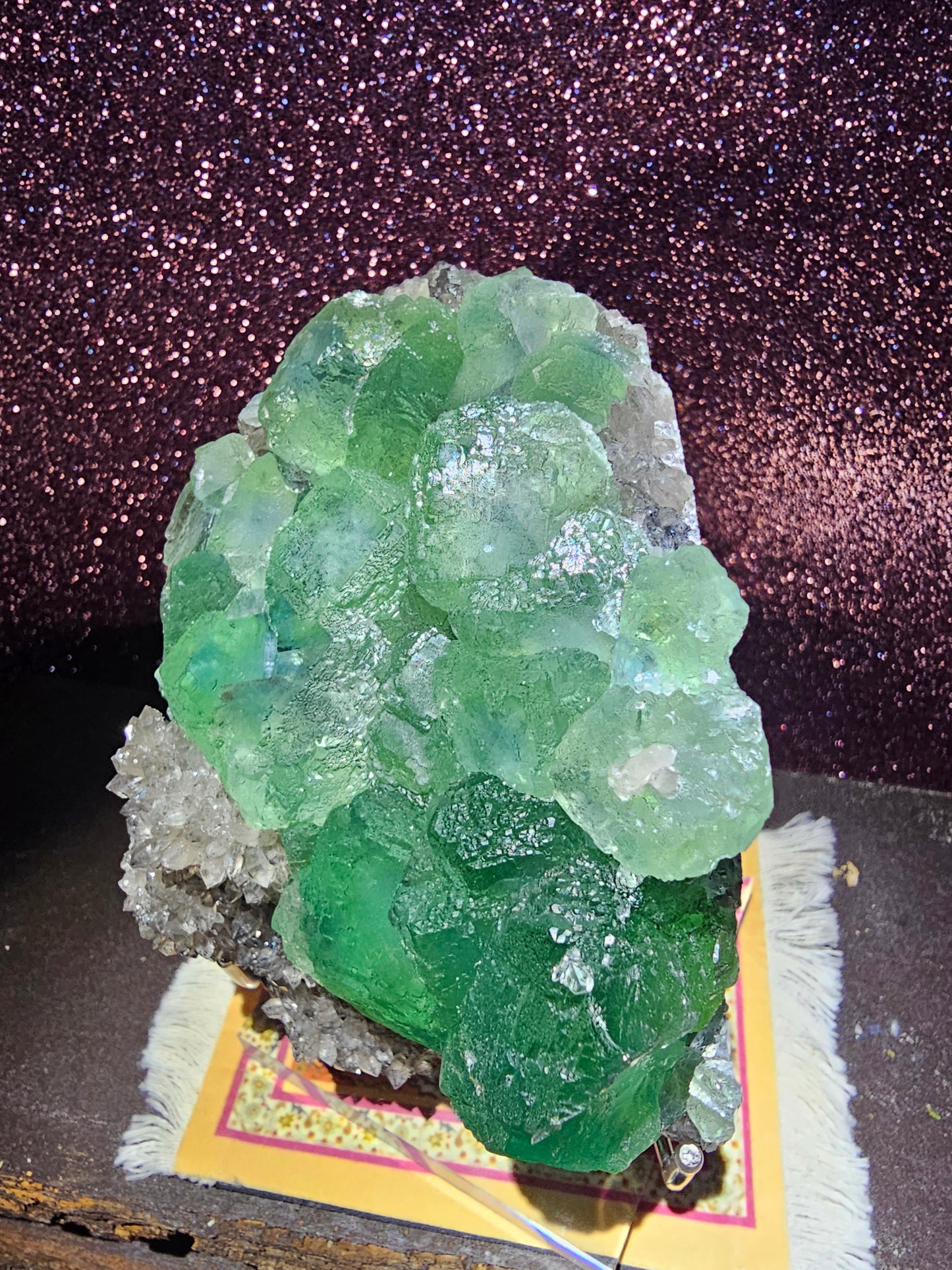 Yaogangxian Fluorite with Stand