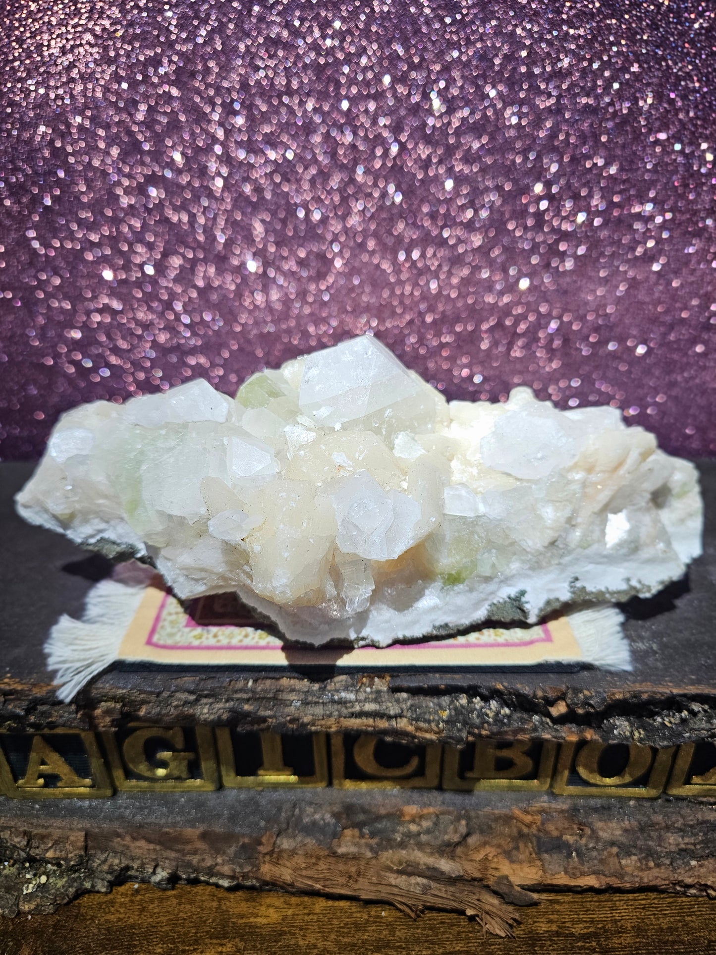 Stilbite Calcite Specimen