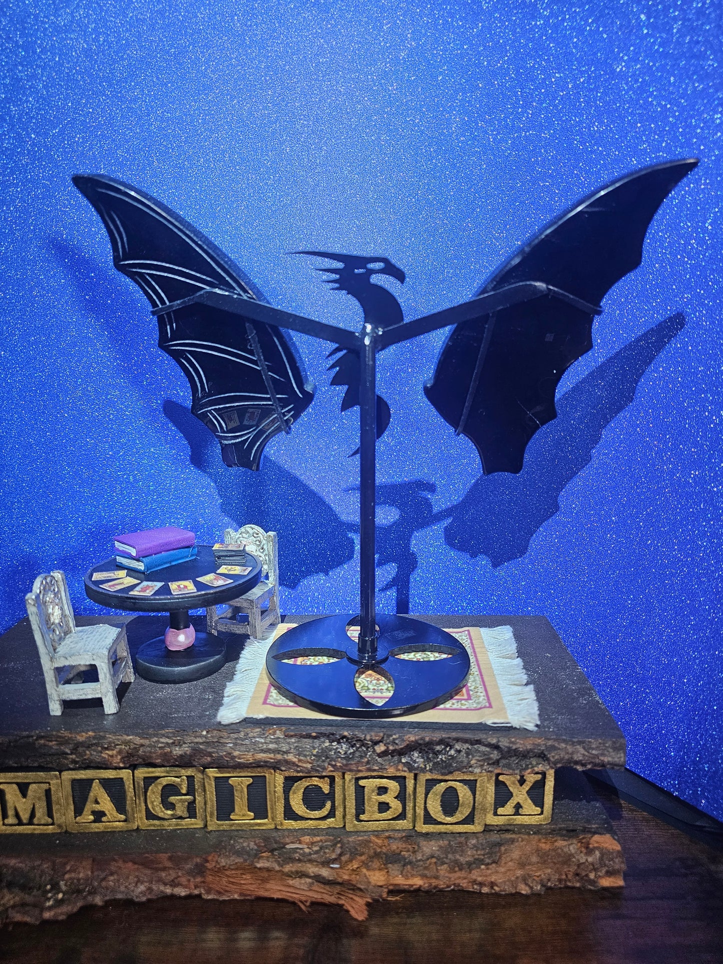 Black Obsidian Dragon Wings