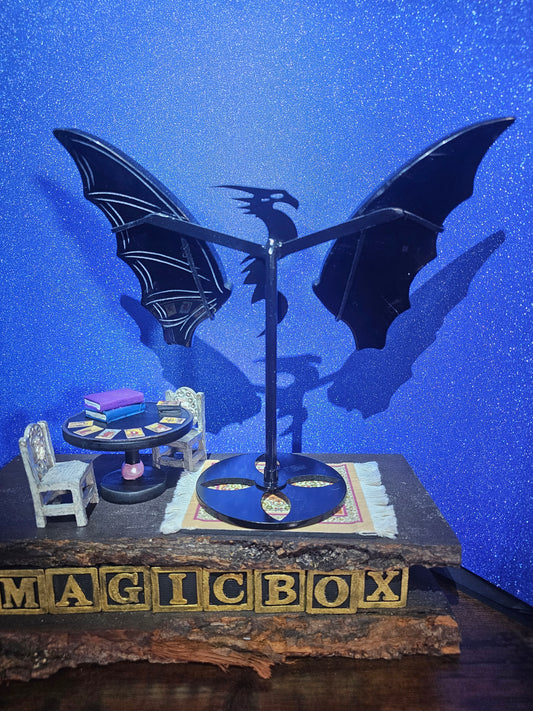 Black Obsidian Dragon Wings