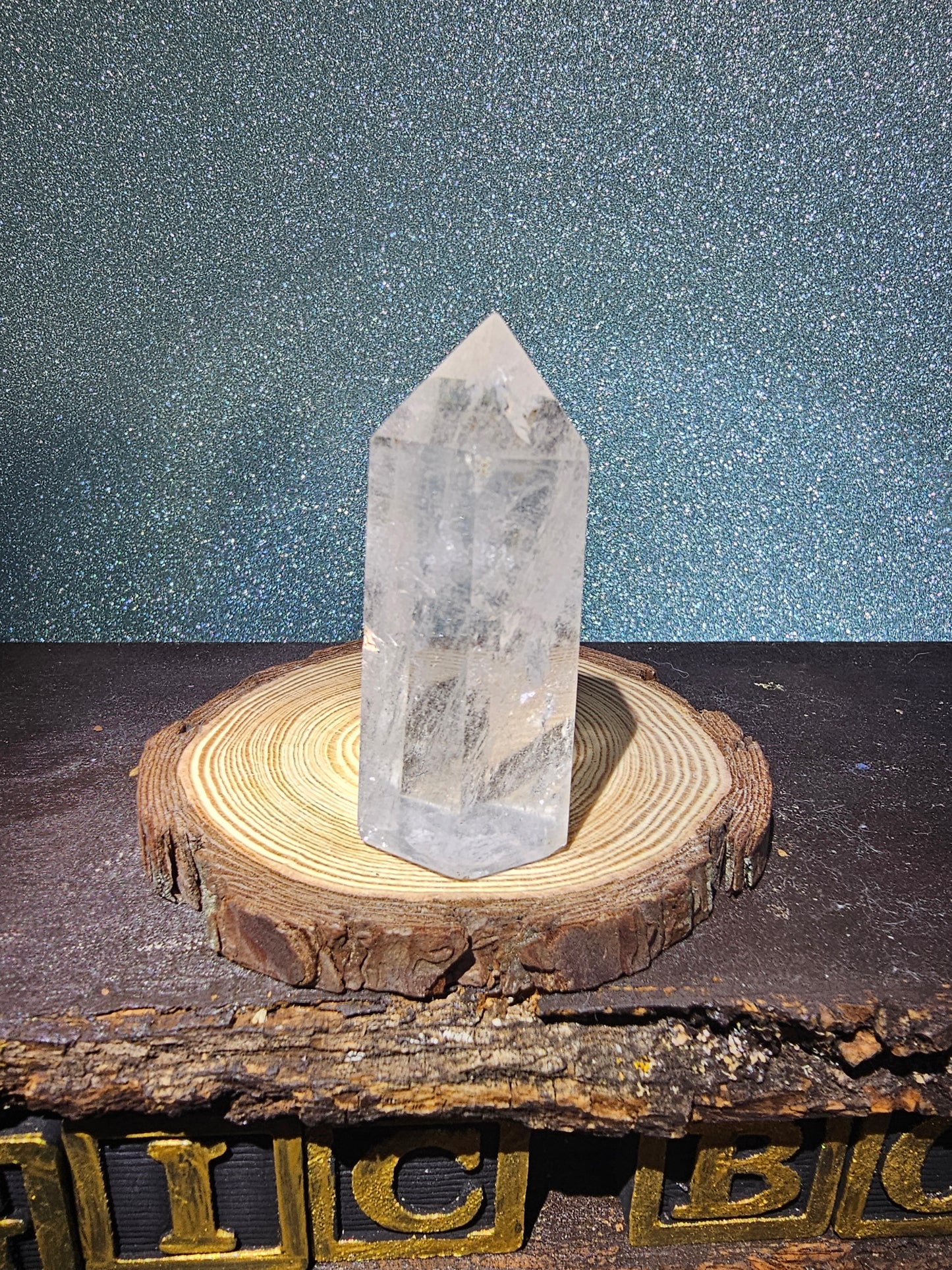 Clear Quartz Tower