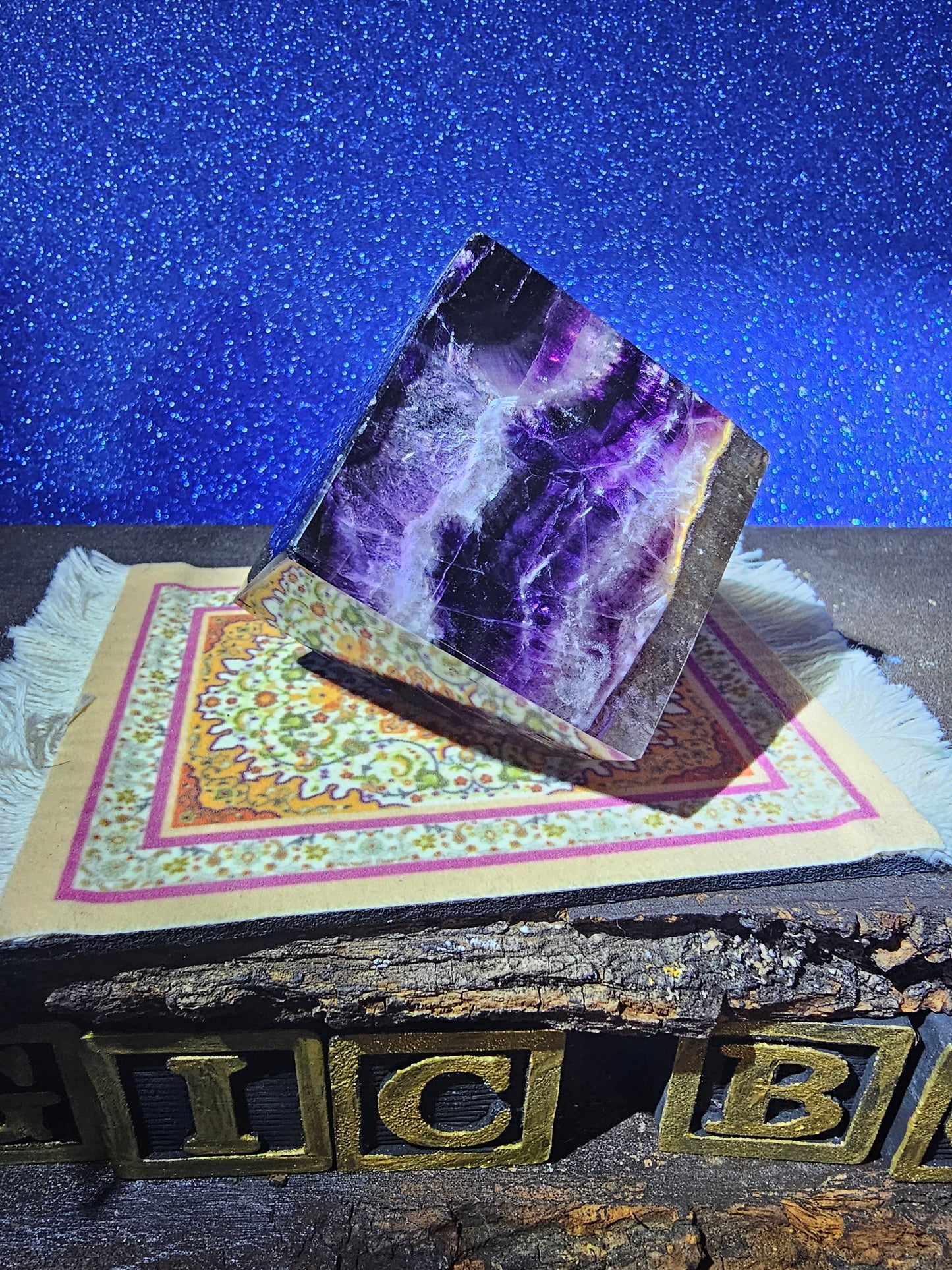 Fluorite Cube