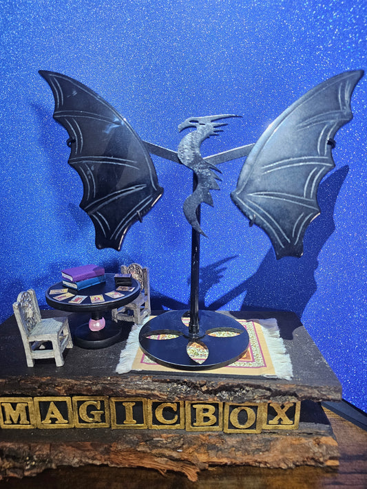 Black Obsidian Dragon Wings