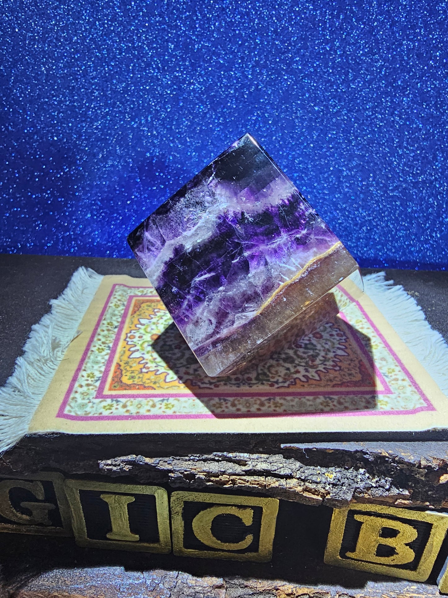 Fluorite Cube