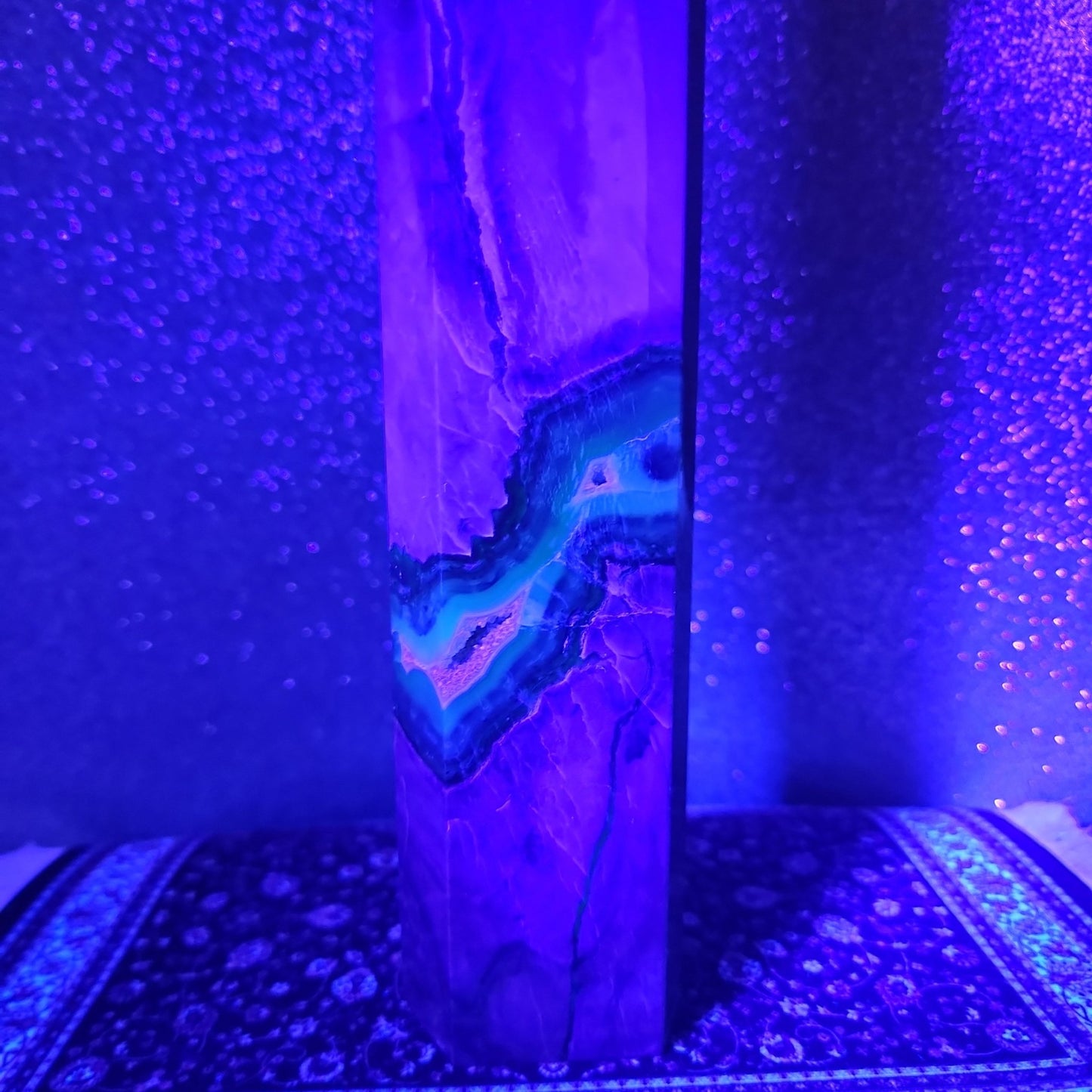 13inch tall Volcanic Agate Tower - MagicBox Crystals