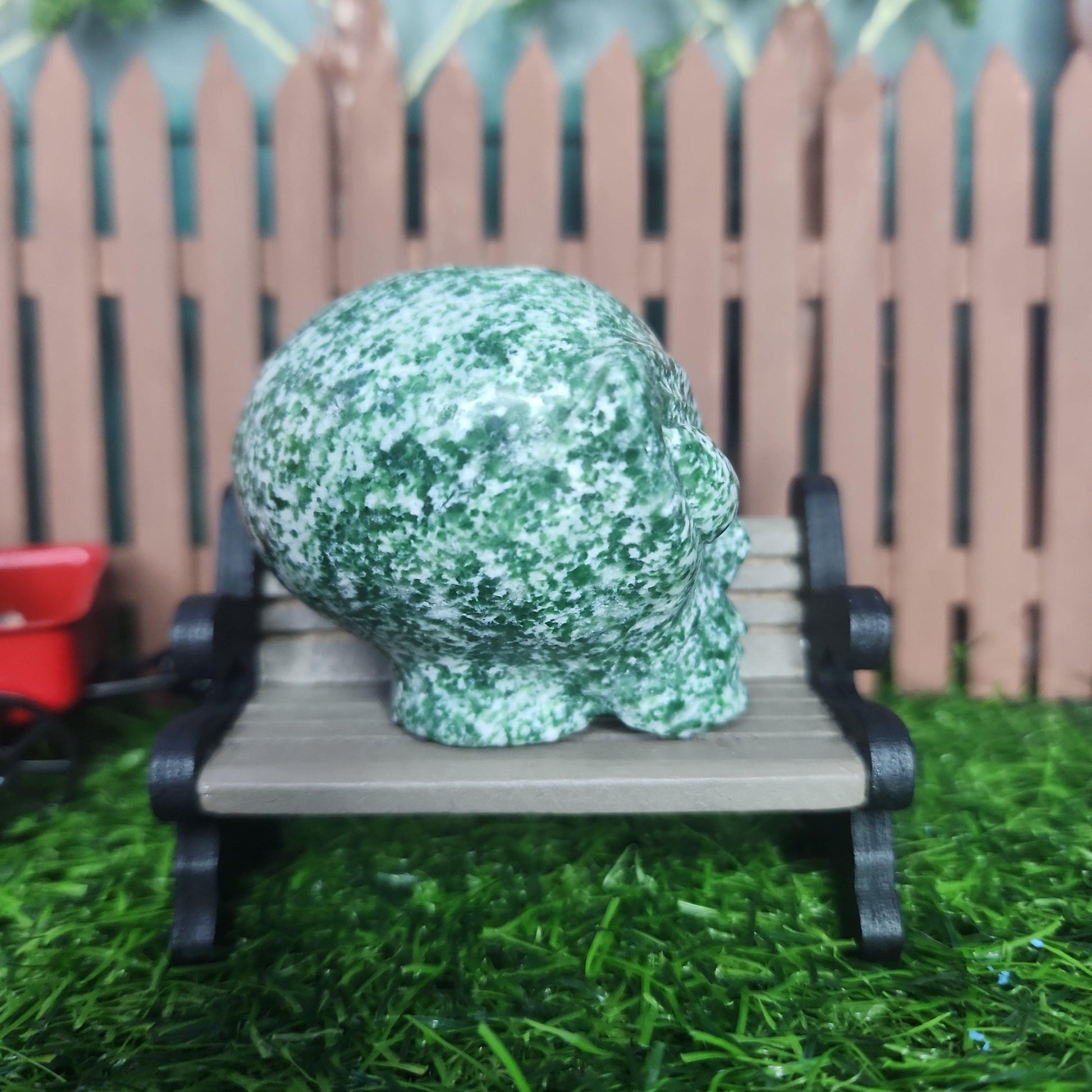 Tree Agate Alien Head - MagicBox Crystals