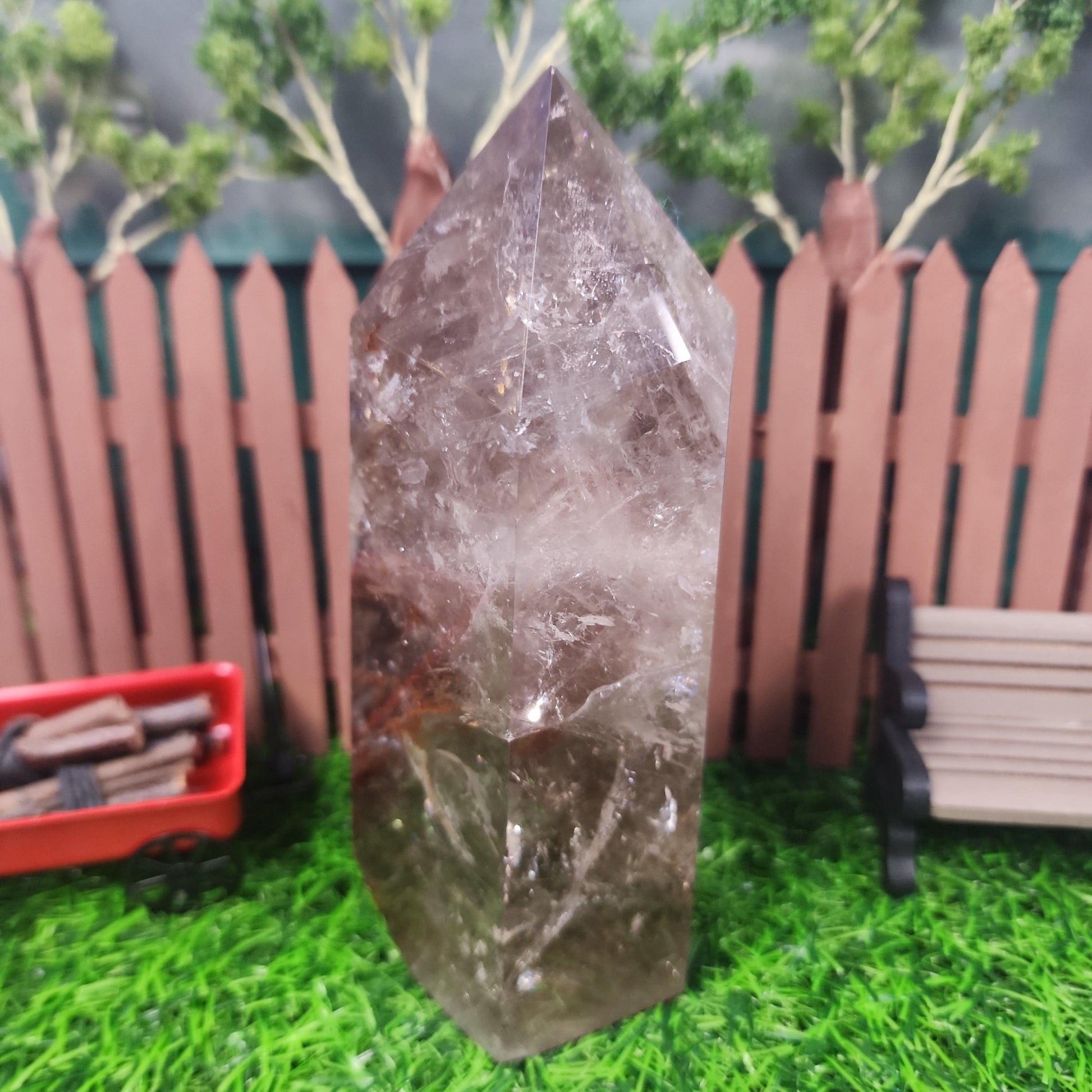 Smoky Quartz Tower - MagicBox Crystals