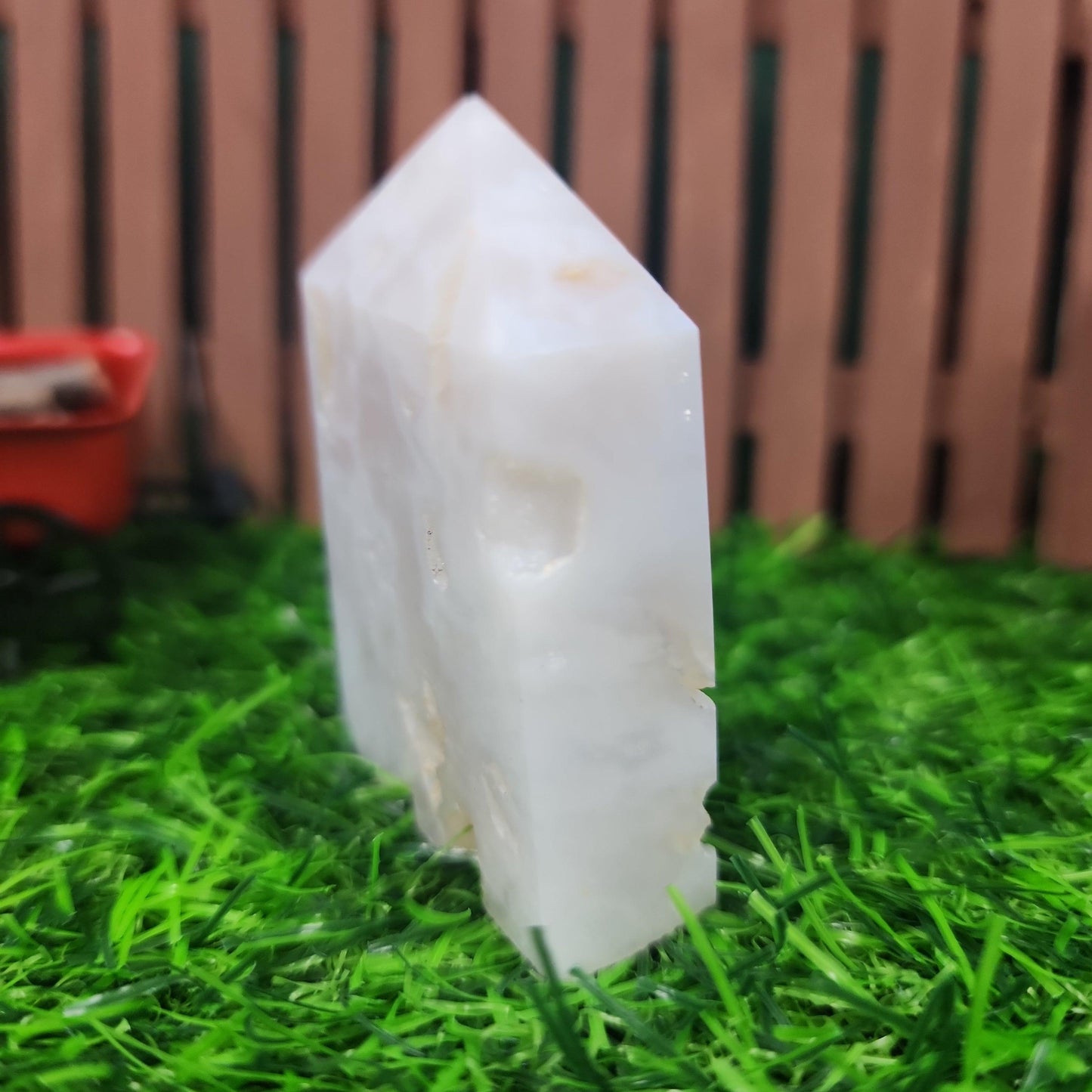 Snow Agate Tower - MagicBox Crystals