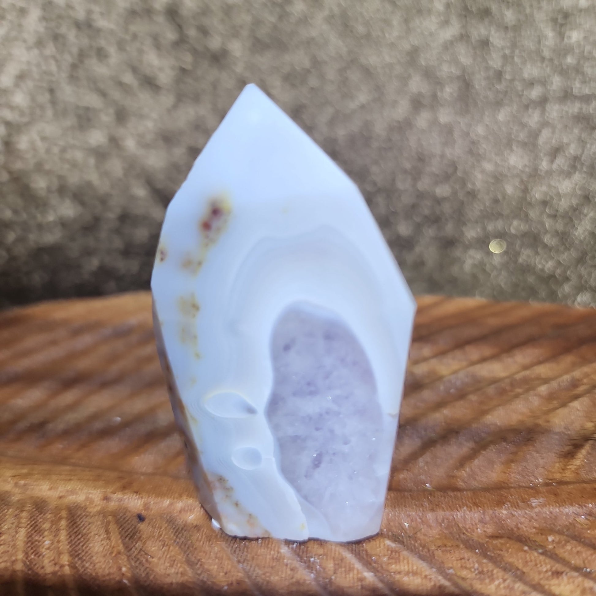 Amethyst Agate Tower - MagicBox Crystals