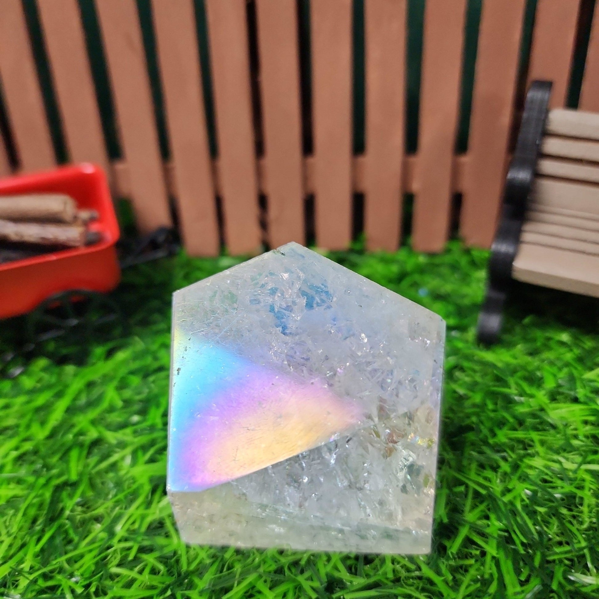 Aura Quartz Freeform - MagicBox Crystals