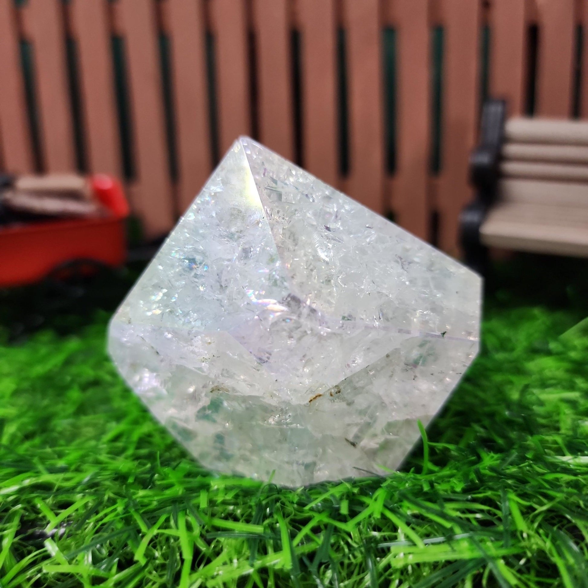 Aura Quartz Freeform - MagicBox Crystals