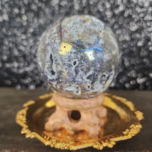Aura Quartz Sphere - MagicBox Crystals