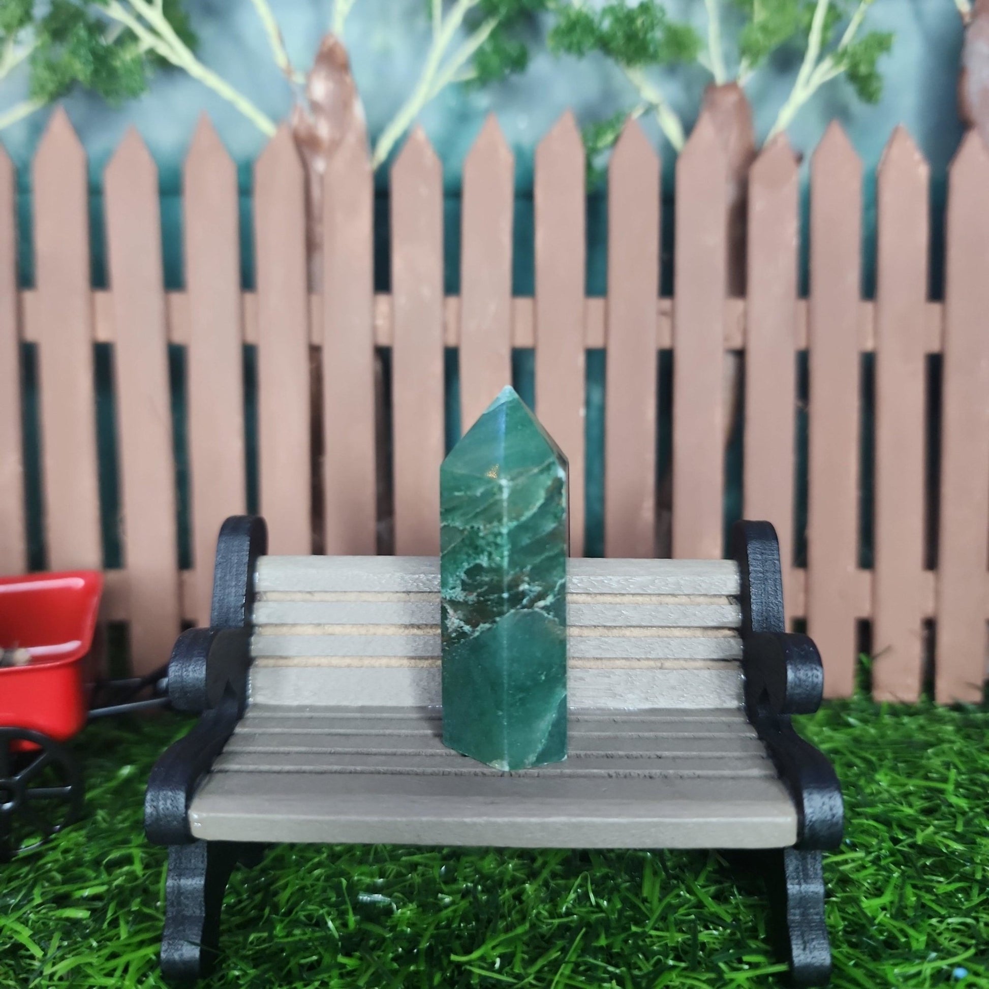 Aventurine Tower - MagicBox Crystals